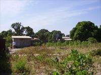 Partly fenced plot